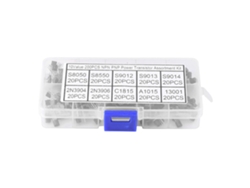 2026-kit De Transistores Npn Pnp To-92 S8050-13001, 200 Piezas, 10 Valores, Silicio, 3 Pines, Para Diy
