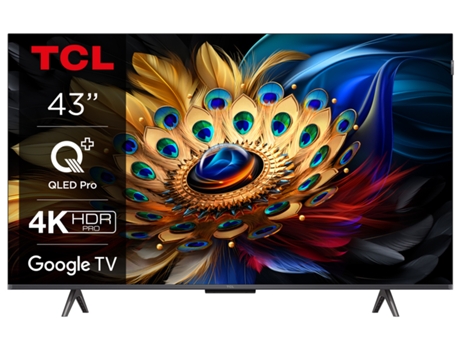 TV TCL 43C655 (QLED - 43'' - 109 cm - 4K Ultra HD - Smart TV)