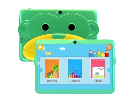 Tablet para Niños PRITOM Q8C2 (7'' - 16 GB - 2 GB RAM - Wi-Fi - Verde)