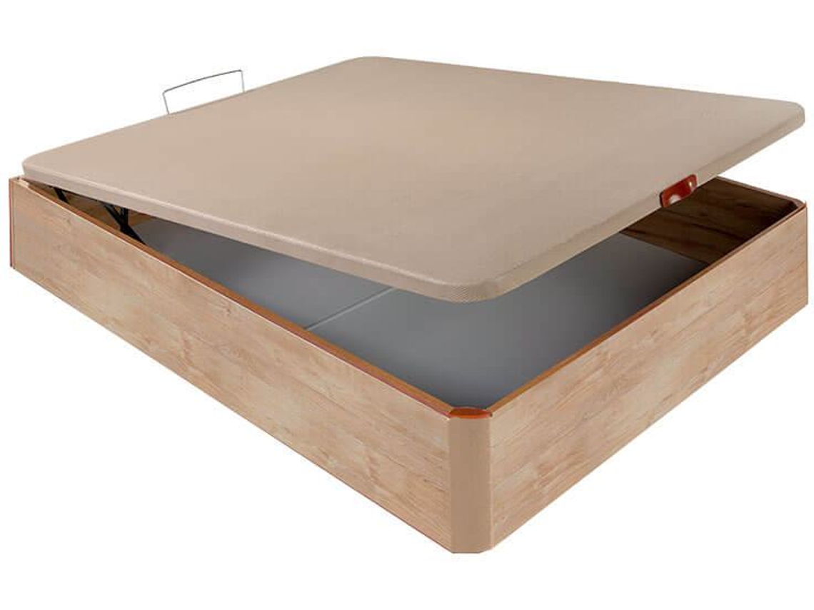 Canapé AZNAR Abatible Madera Chep 3D Transpirable Altura 32 Cm - Roble - 150X190Cm