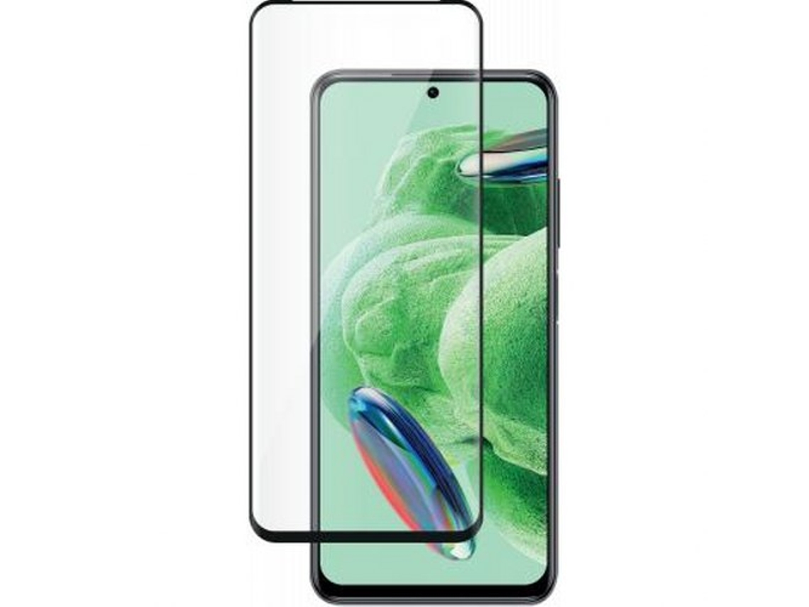 Protector de Pantalla Antihuellas para Xiaomi Redmi 12 BIGBEN CONNECTED Vidrio Templado Negro