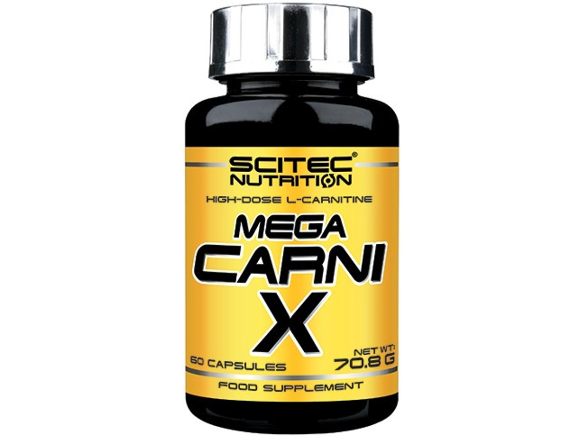 Suplemento Alimentar SCITEC NUTRITION Mega Carni (60 Caps - Cápsula)