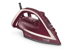 Ultimate Pure FV6820E0 ferro de engomar Ferro a vapor 2800 W Vermelho, Prateado TEFAL