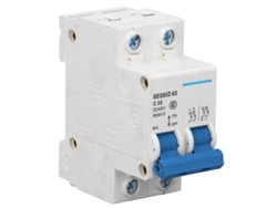 Disyuntor De Circuito Miniatura Dc 2p 6ka 400v Interruptor Aire Para Paneles Solares Pv C32 32a