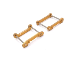 Moradorefuerzo De Brazo Oscilante De Metal Para Modificación De Wltoys 144001 144002 144010 124018 124019 124017 124016 Piezas Para Coches Rc