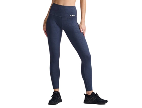 Calça 2XU Leggings Form Lineup Hi-rise Comp Azul XL Mulher