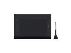 Tableta Gráfica Huion H610 Pro V2 Con Lápiz Sin Batería, Negro Para Dibujo Digital Luz Dourada
