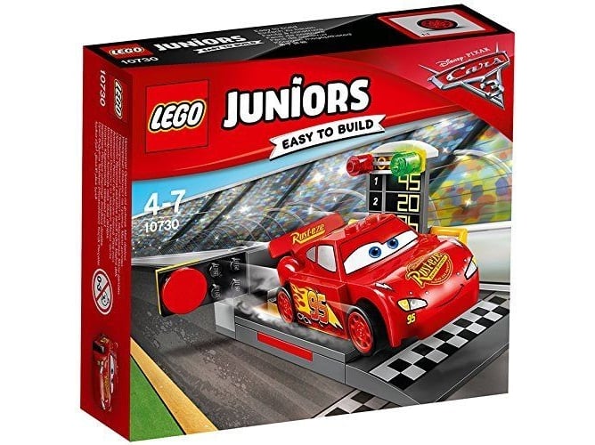 LEGO Juniors: Plataforma de lanzamiento de Rayo McQueen - 10730 (Edad Mínima: 4 - 47 Piezas)