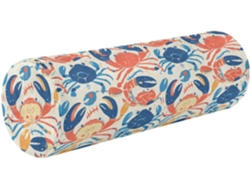 Cojín Frodotgv Redondo Azul Espuma Viscoelástica Soporte Dormir