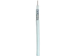Cable de Antena EMOS (Coaxial - 20 m - Blanco)