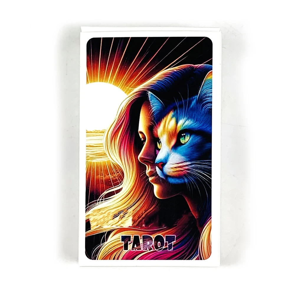 Una Baraja De Tarot Totalmente Nueva Con 78 Adorables Cartas Oráculo En Inglés.