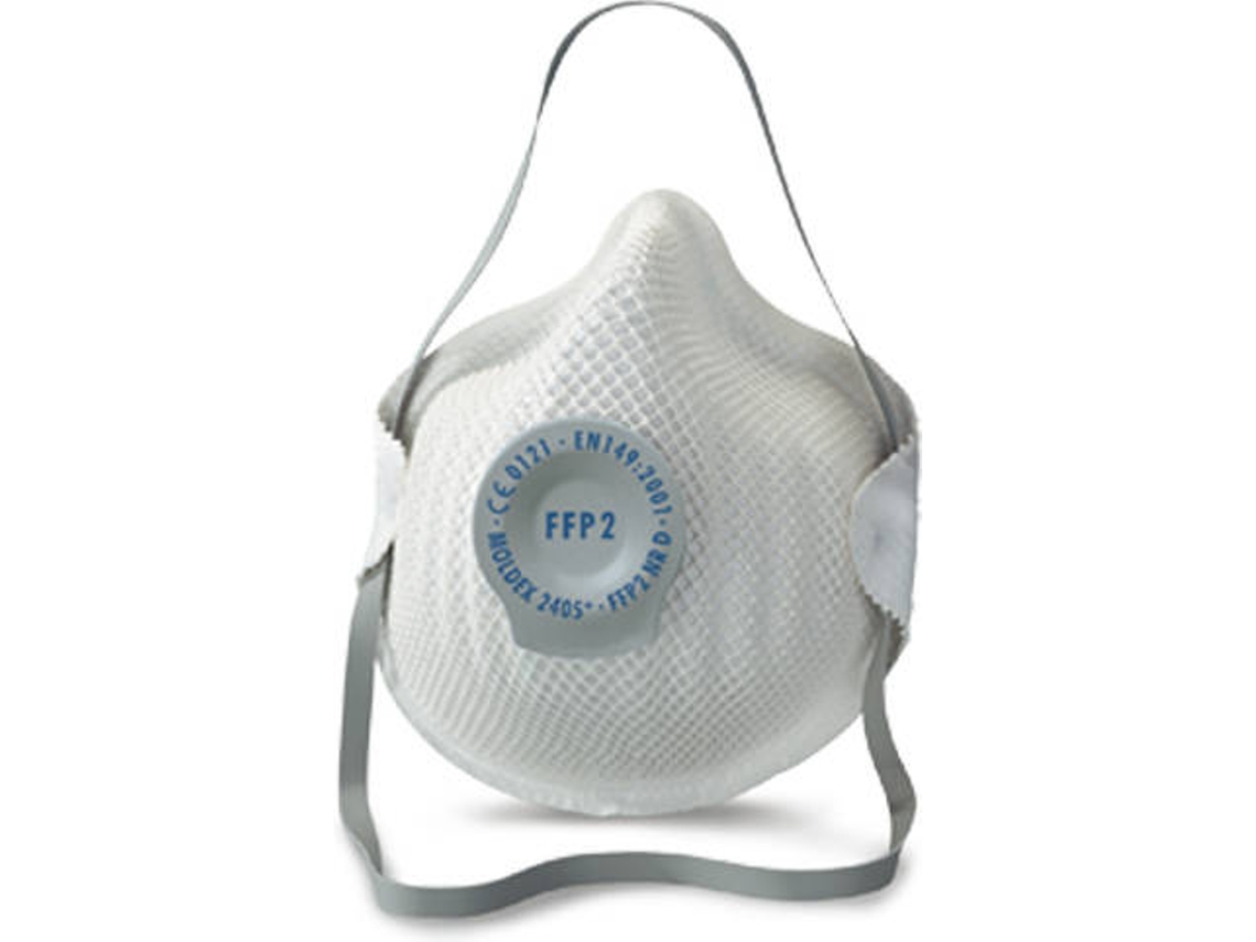Mascarilla MOLDEX Desechable Ffp2 D con Válvula Ventex - 20 Unid