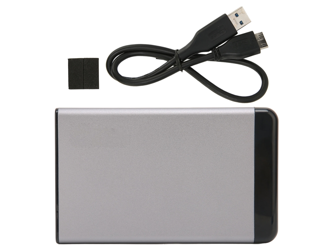 Caja De Disco Duro 2.5 Pulgadas Usb3.0 5gbps Aluminio Anticaídas Funda De Disco Duro