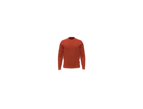 Camiseta de Hombre NAPAPIJRI Cuello Redondo Droz Rojo (3XL)