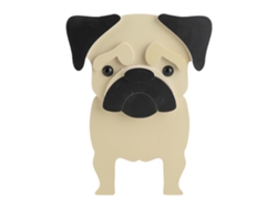 Maceta individual para perros, fácil de montar, decorativa.