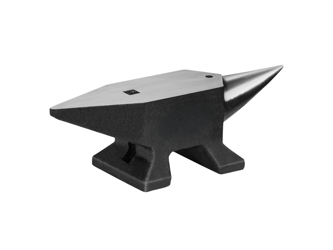 Yunque de forja de acero fundido de 10 kg con mesa de 260 x 82 mm Tekmaquinas