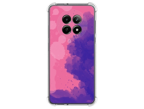 Funda Diseño Acuarela para Realme 12 5G 12X 5G TUMUNDOSMARTPHONE Silicona Multicolor