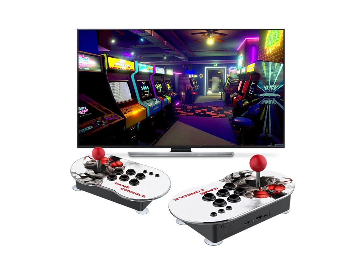 Consola Retro Klack M9 con 15000 juegos y dos mandos Arcade Clásicos