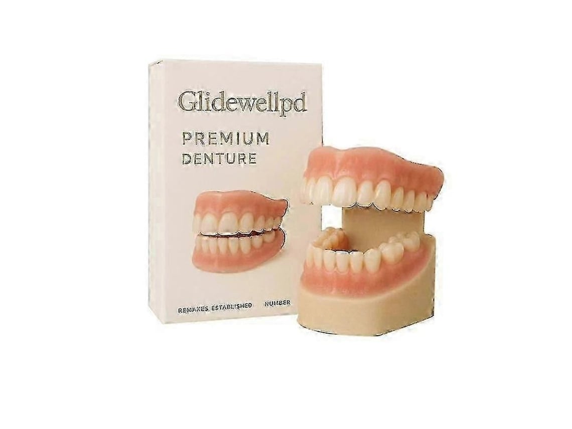Prótesis Dentales De Silicona Premium Glidewellpd Smileasego De Boca Completa