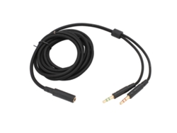 Cable Adaptador Divisor Para Auriculares Hyperx Cloud Stinger Mix Alpha De 1,95 M Ofc
