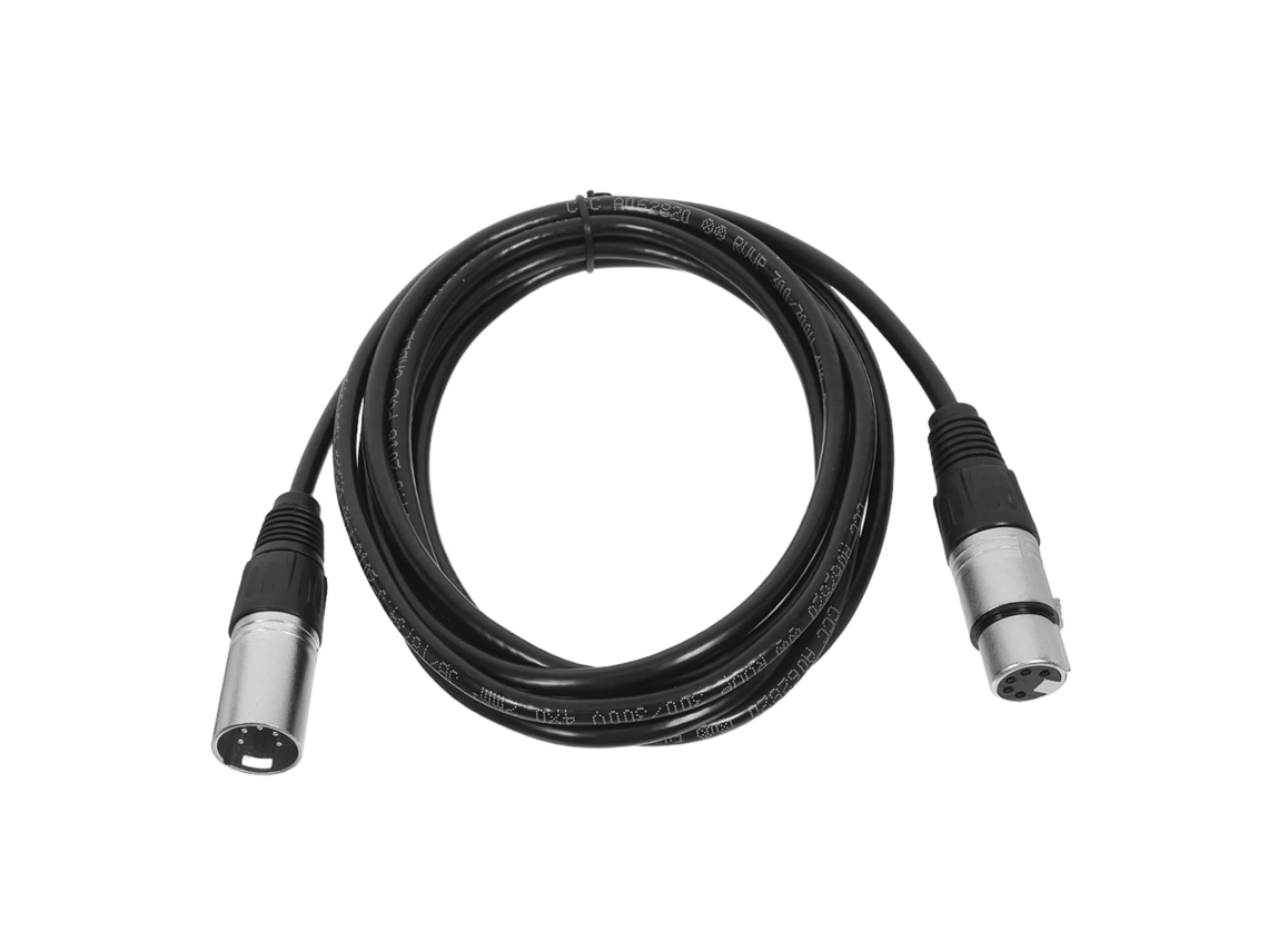 Cable De Audio Xlr Macho A Hembra Para Micrófonos Y Grabación De Estudio, Cable De Extensión Simétrico