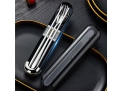 Oferta Limitada! Compre Conj. Três Pc\(s\)de Talheres Portáteis(bastões, Garfo, Colher)