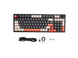 Teclado mecánico inalámbrico RGB para juegos