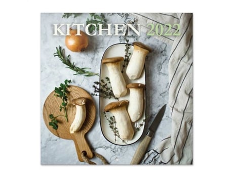 Calendario Kitchen 2022 pared originales │ mensual producto con licencia oficial erik editores 30x30