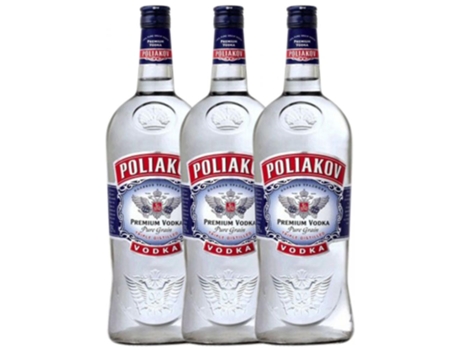 Vodka BARDINET Bardinet Poliakov (1.5 L - 3 unidades)