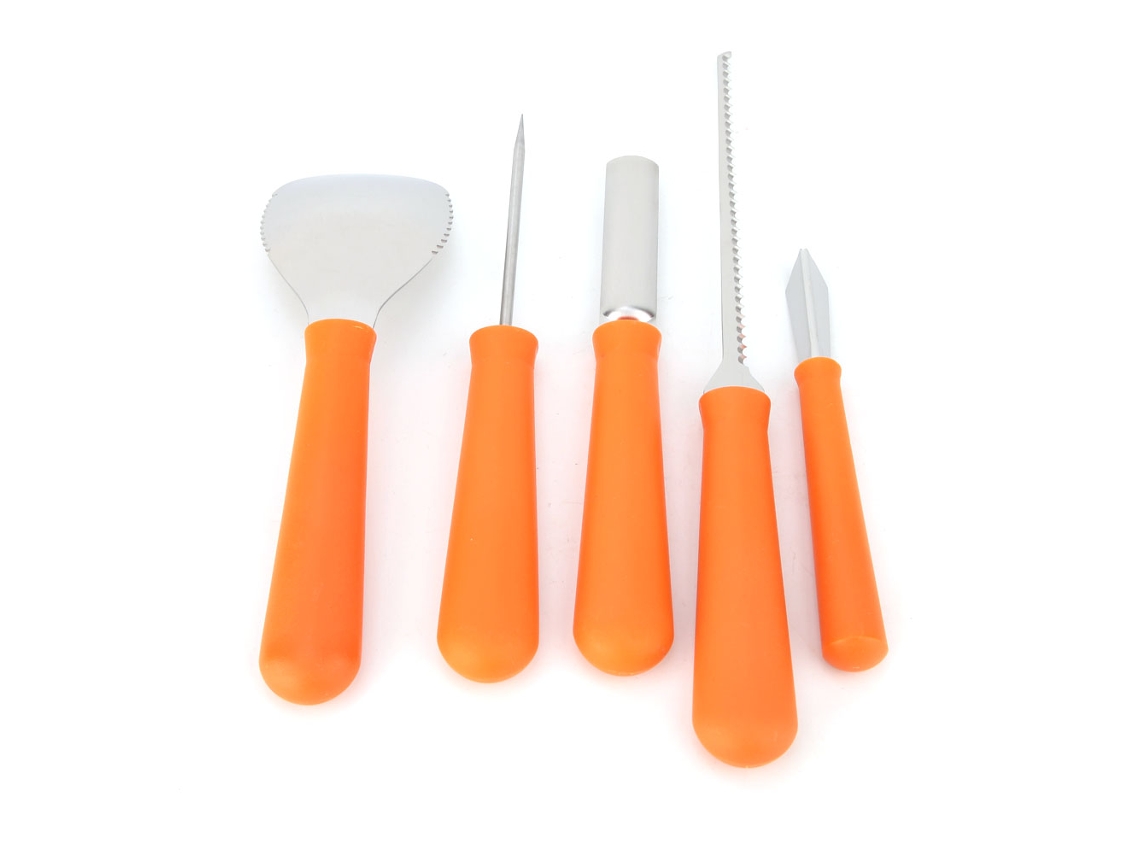 Kit de tallado de calabazas de Halloween para niños con 5/13 herramientas