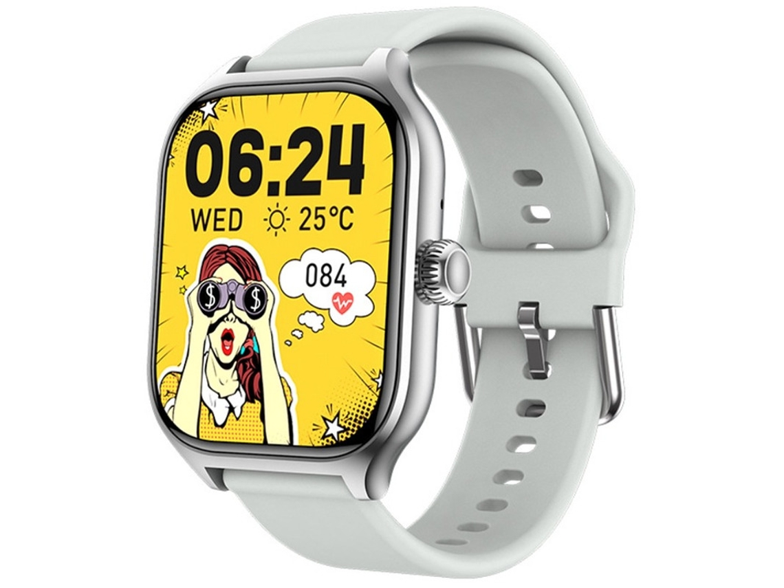 Reloj inteligente para mujer con Bluetooth, resistente al agua hasta 5 ATM, monitor de frecuencia cardíaca, saturación de oxígeno en sangre y presión arterial.