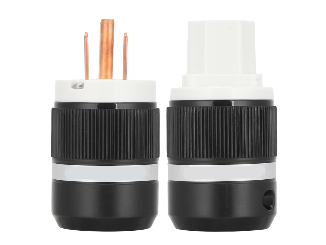 Monosaudio M130/f130 2 Piezas Conector De Audio Hifi De Cobre Puro Ce/rohs/pse