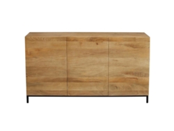 Aparador Industrial 3 Puertas En Mango Macizo Y Metal Ypster MILIBOO