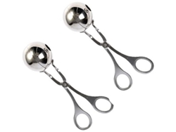 Pinza De Carne De Acero Inoxidable Para Albóndigas Moldes De Albóndigas Herramienta Para Helado Melón Pastel
