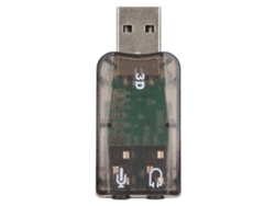 Tarjeta De Sonido Usb Estéreo Virtual De 5.1 Canales, Adaptador Externo Con Conectores De 3,5 Mm Para Pc Con Windows.