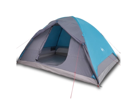 Tienda de campaña iglú para 6 personas impermeable VIDAXL azul