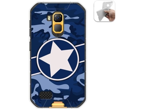 Carcasa Ulefone Armor X7 / X7 Pro TUMUNDOSMARTPHONE Camuflaje 03 Multicolor