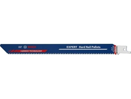 Lámina BOSCH de Sierras Sable S 1122 Chm Expert ‘Hard Nail Pallets’ 10 Un para Sierras Sable