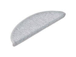 Peldaños De Escalera 20 Piezas 56x17x3 Cm Gris Claro