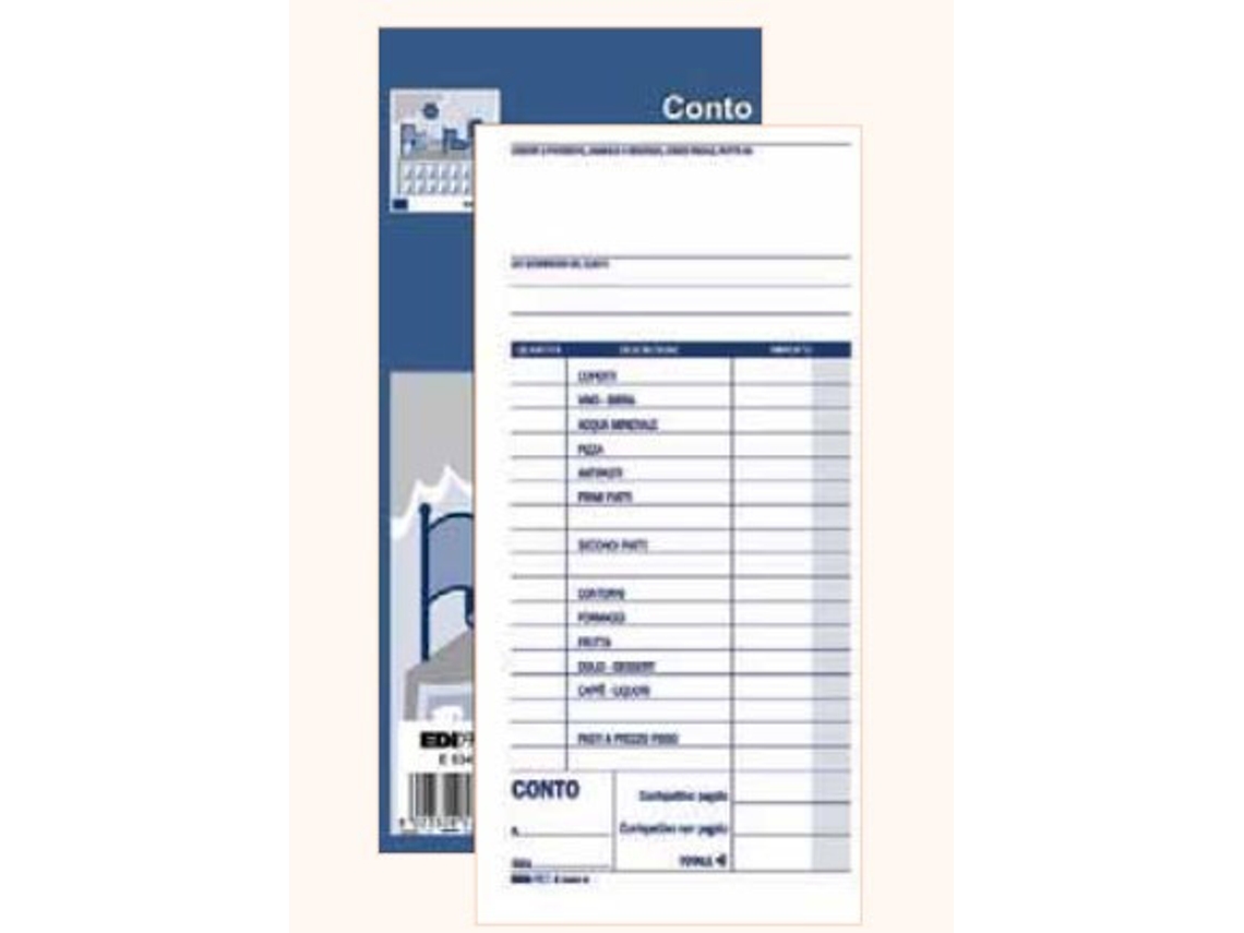 EDIPRO E5343N Hoja Y Libro Contables 100 Páginas
