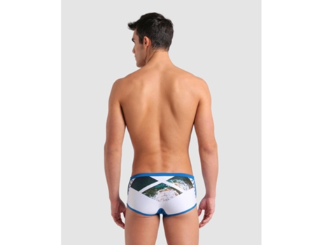 Bañador de Hombre para Natación ARENA Bañadores Planet Low Azul (60)