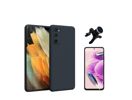 Kit De Película De Hidrogel Cubierta Completa Cubierta Frontal Silicona Líquida Reforzada PHONECARE Soporte Magnético Para Coche Para Samsung Galax...