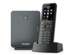 Teléfono Inalámbrico YEALINK YEA_W77P (Negro - RJ45 - Ethernet LAN - PoE x 1)