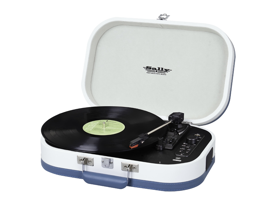 TREVI Tt 1020 Bt Tocadiscos Direct Drive Azul Blanco Semiautomático