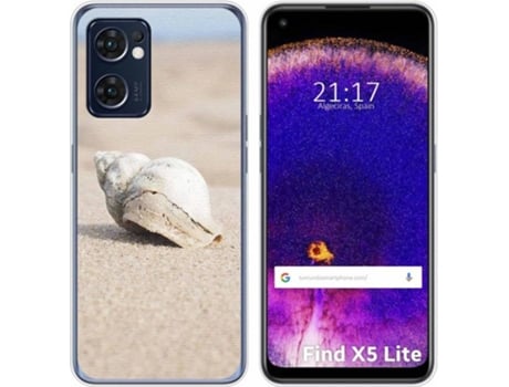 Carcasa Oppo Find X5 Lite 5G TUMUNDOSMARTPHONE Dibujos Concha Multicolor