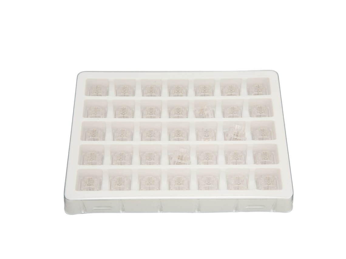 35 Chaves Mecânicas Para Teclado Linear Anti-poeira Silenciosa Diy Com Slot Led Para Crystal Switch