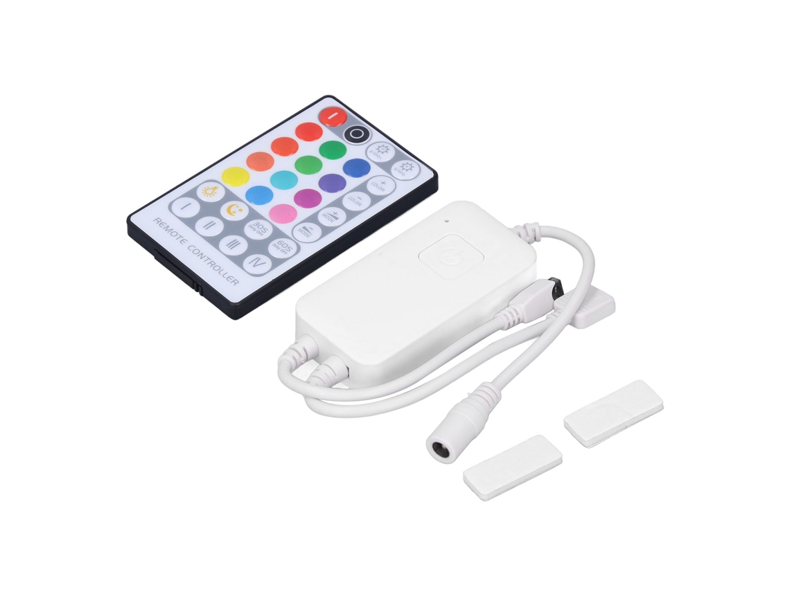 Controlador Inteligente Wifi Para Tiras Led Rgb Con Control Remoto Ir Para Bares Domésticos Y Karaokes.