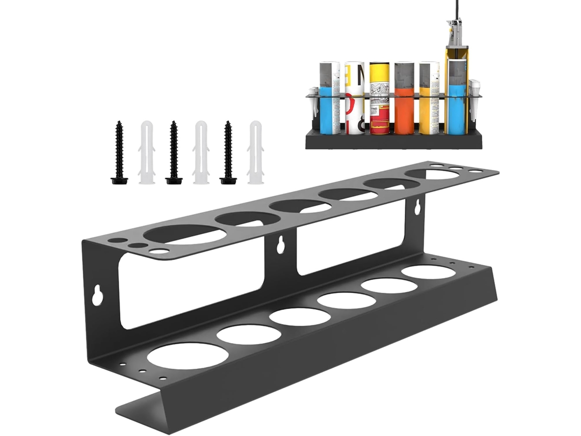 Soporte Para Tubo De Grasa, Bandeja Para Calafateo – Montaje En Pared Para Botella