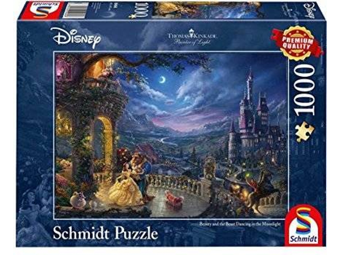 Puzzle SCHMIDT Thomas Kinkade: Disney - The Beauty and The Beast Jigsaw Puzzle (Edad Mínima: 4)