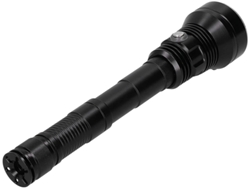 Linterna de buceo portátil de 8000 lm, grado IPX8, 80 m de profundidad, Yizhood (negra)
